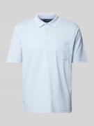 Regular fit poloshirt met borstzak