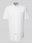 Regular fit zakelijk overhemd met button-downkraag