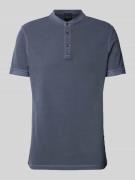 Regular fit poloshirt met opstaande kraag, model 'Phillip'