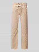 Regular fit jeans met strikceintuur, model 'Louis fresh'