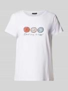 T-shirt met motiefprint