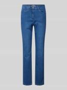 Regular fit jeans in 5-pocketmodel, model 'Lora'