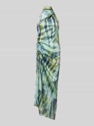 Midi-jurk met opstaande kraag, model 'Walery'