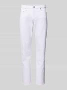 Straight fit jeans in effen design, model 'Mosa'