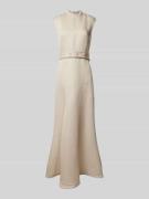 Maxi-jurk van een mix van linnen en lyocell, model 'MANILA'