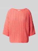 Gebreide pullover met ronde hals, model 'Parduli'