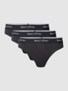 Slip met elastische band met logo in een set van 3 stuks