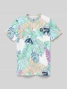 T-shirt met ronde hals