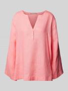 Blouse met V-hals