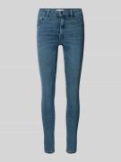 High waist jeans in effen design, model 'Molly'