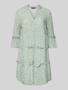 Mini-jurk met bloemenprint, model 'EASY JOY'