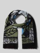 Sjaal in colour-blocking-design