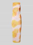 Midi-jurk met bloemenmotief, model 'AUBREY'