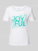 T-shirt met ronde hals