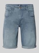 Korte regular fit jeans in 5-pocketmodel, model 'BULLSEYE'