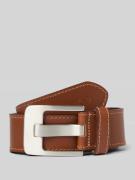 Leren riem in effen design, model 'LAUREL'