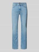 Slim fit jeans met labeldetail, model 'DELAWARE'