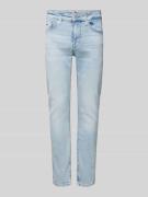 Slim tapered fit jeans in 5-pocketmodel, model 'AUSTIN'