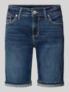 Korte regular fit jeans in 5-pocketmodel, model 'Suki'