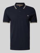 Poloshirt met labeldetail