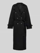 Trenchcoat met strikceintuur, model 'CHLOE'