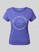 T-shirt met statementprint