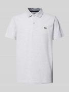 Poloshirt met labeldetail