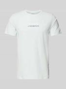 T-shirt met labelprint, model 'Copenhagen'