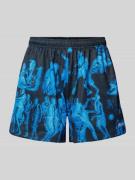 Sweatshorts met all-over motief, model 'MALICE'