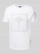 T-shirt met ronde hals