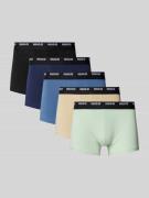 Boxershort met elastische band met logo in een set van 3 stuks