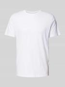 T-shirt met ronde hals, model 'ASPEN SLUB'