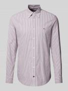 Slim fit zakelijk overhemd met button-downkraag, model 'ROYAL'