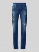 Slim fit jeans in 5-pocketmodel, model 'Noel'