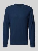 Gebreide pullover met ronde hals, model 'Klincru'