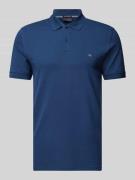 Poloshirt met labeldetail