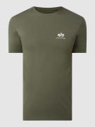 T-shirt met logoprint, model 'Basic T'