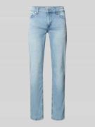 Slim fit jeans in 5-pocketmodel, model 'LOOM'