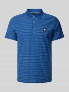 Regular fit poloshirt met labelbadge