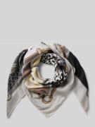 Sjaal met labelopschrift, model 'Foulard Mix'