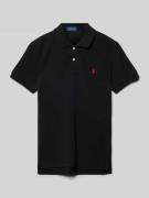 Poloshirt met logostitching