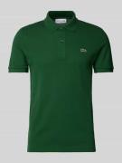 Slim fit poloshirt met labelbadge, model 'CORE'