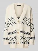 Cardigan met knoopsluiting, model 'ACACIA'