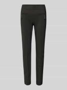 Slim fit stoffen broek met ritszakken, model 'Otti'