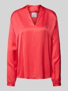 Blouse met V-hals