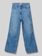 Straight leg jeans in 5-pocketmodel, model 'MABEL'