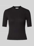 Gebreid shirt met turtleneck, model 'SILJIAA'