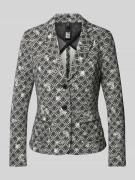 Blazer met knoopsluiting en steekzakken