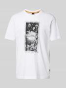 T-shirt met ronde hals, model 'Metropolitan'