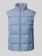 Bodywarmer met structuurmotief